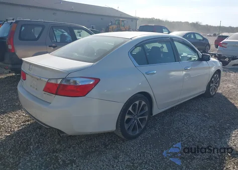 2015 Honda Accord Sport из США, поврежденный, VIN 1HGCR2F54FA044959